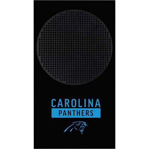 NFL Carolina Panthers Black Performance Series Xbox Series S Skins