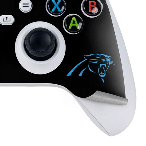 NFL Carolina Panthers Black Performance Series Xbox Series S Skins