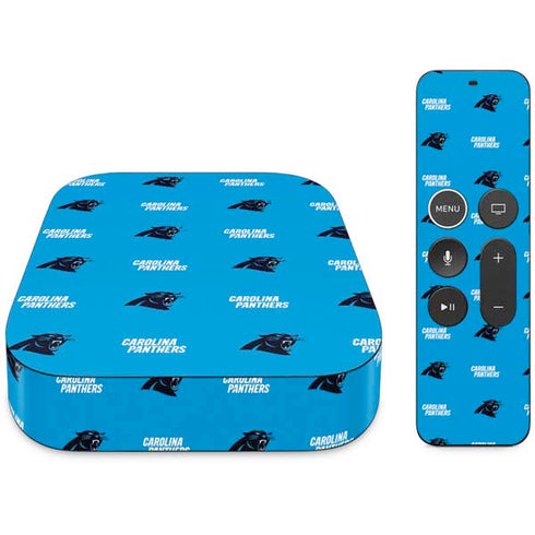 NFL Carolina Panthers Blitz Series Apple TV Skin