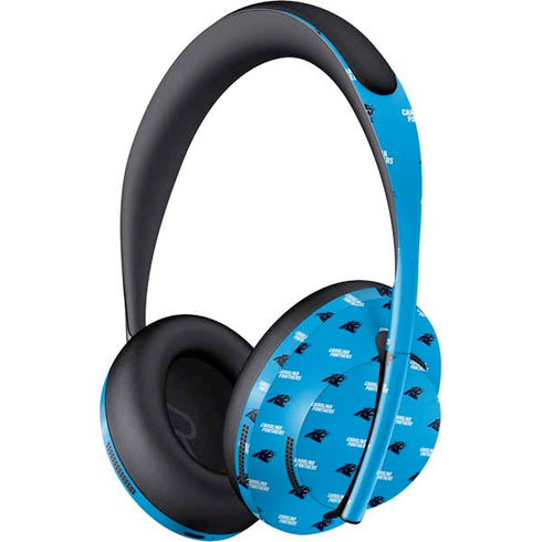 NFL Carolina Panthers Blitz Series Bose Noise Cancelling Headphones 700 Skin