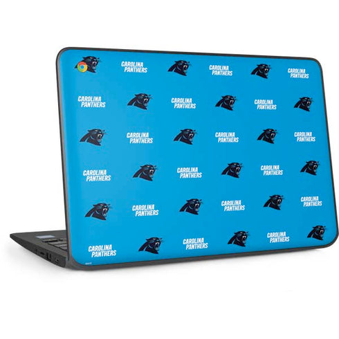 NFL Carolina Panthers Blitz Series HP Chromebook Skin