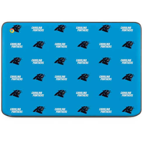 NFL Carolina Panthers Blitz Series HP Chromebook Skin