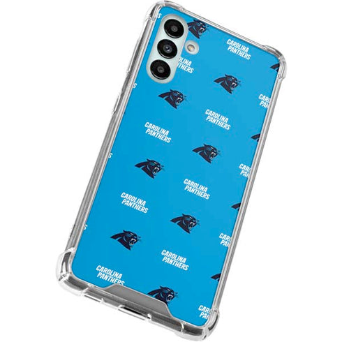 NFL Carolina Panthers Blitz Series Galaxy A13 5G Clear Case
