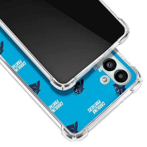 NFL Carolina Panthers Blitz Series Galaxy A13 5G Clear Case