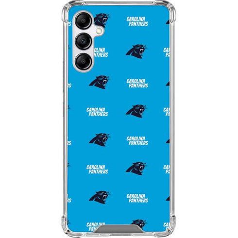 NFL Carolina Panthers Blitz Series Galaxy A14 5G Clear Case