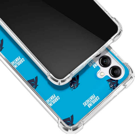 NFL Carolina Panthers Blitz Series Galaxy A14 5G Clear Case