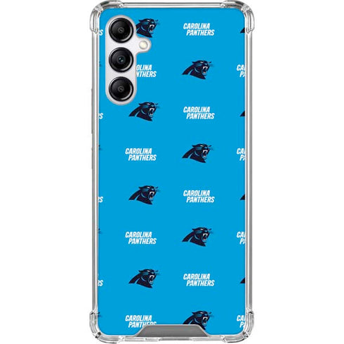 NFL Carolina Panthers Blitz Series Galaxy A15 5G Clear Case