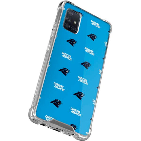 NFL Carolina Panthers Blitz Series Galaxy A51 5G Clear Case