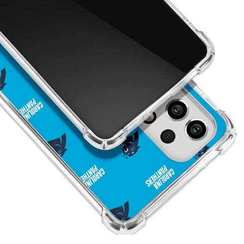 NFL Carolina Panthers Blitz Series Galaxy A53 5G Clear Case