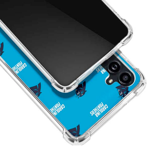 NFL Carolina Panthers Blitz Series Galaxy A54 5G Clear Case
