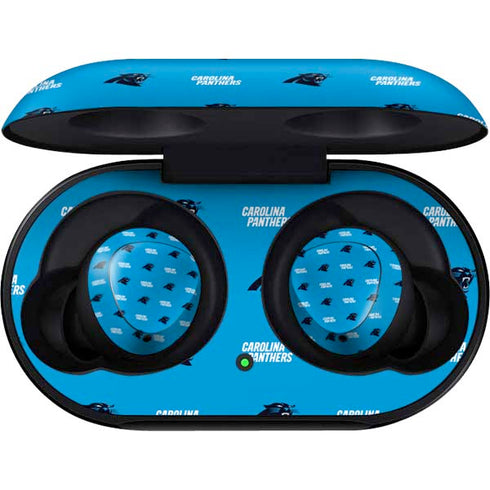 NFL Carolina Panthers Blitz Series Galaxy Buds Skin