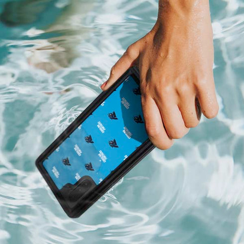 NFL Carolina Panthers Blitz Series Galaxy Note 10 Waterproof Case