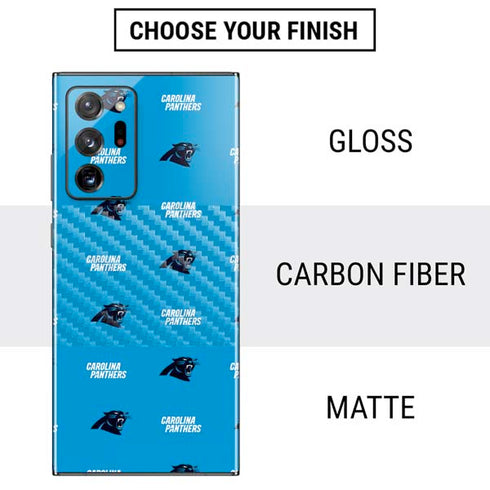 NFL Carolina Panthers Blitz Series Galaxy Note20 Ultra 5G Skin