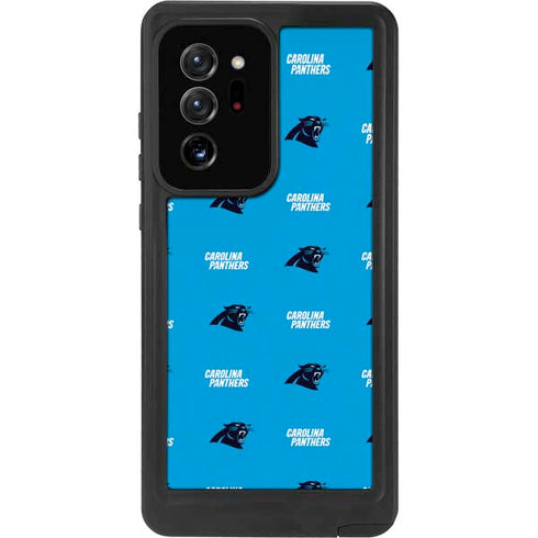 NFL Carolina Panthers Blitz Series Galaxy Note20 Ultra 5G Waterproof Case