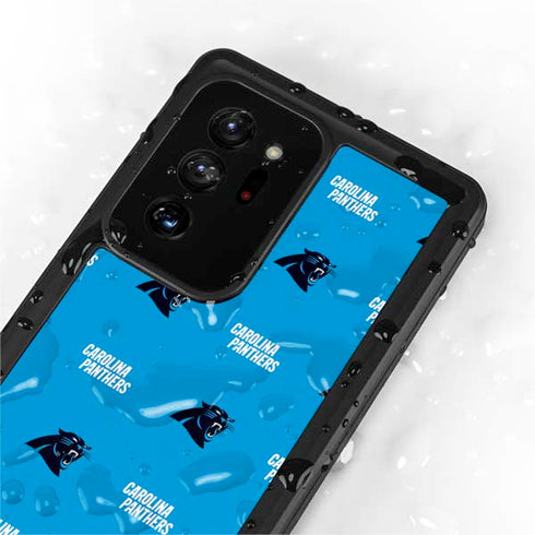 NFL Carolina Panthers Blitz Series Galaxy Note20 Ultra 5G Waterproof Case