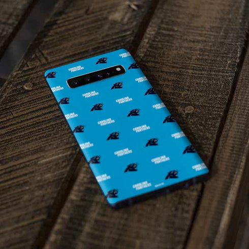 NFL Carolina Panthers Blitz Series Galaxy S10 Skin