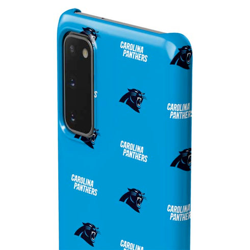 NFL Carolina Panthers Blitz Series Galaxy S20 Lite Case