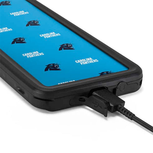 NFL Carolina Panthers Blitz Series Galaxy S20 Plus Waterproof Case