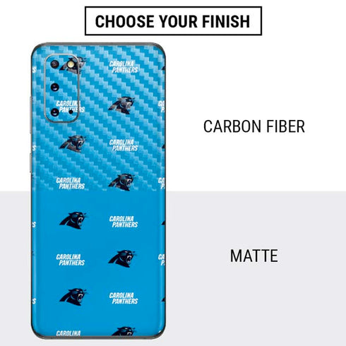 NFL Carolina Panthers Blitz Series Galaxy S20 Skin