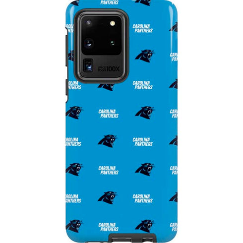 NFL Carolina Panthers Blitz Series Galaxy S20 Ultra 5G Pro Case