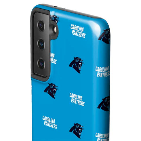 NFL Carolina Panthers Blitz Series Galaxy S21 FE Pro Case