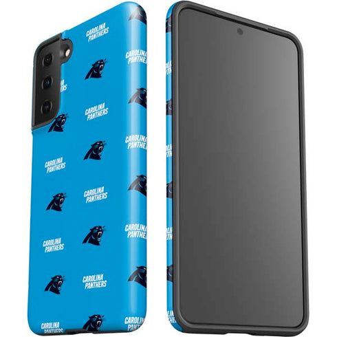 NFL Carolina Panthers Blitz Series Galaxy S21 FE Pro Case