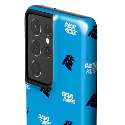 NFL Carolina Panthers Blitz Series Galaxy S21 Ultra 5G Pro Case