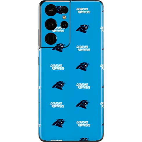 NFL Carolina Panthers Blitz Series Galaxy S21 Ultra 5G Skin
