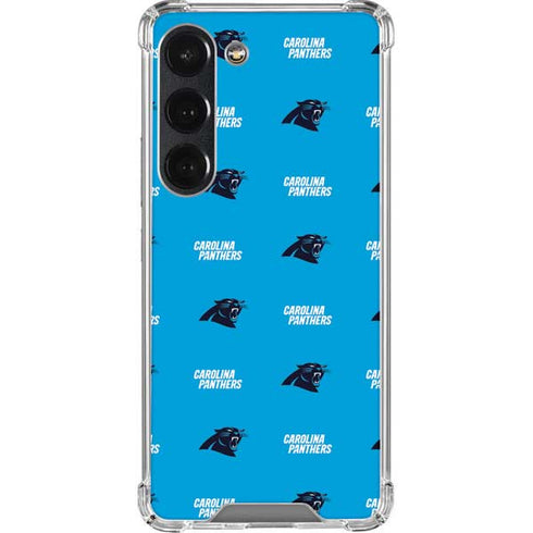 NFL Carolina Panthers Blitz Series Galaxy S23 Clear Case