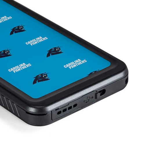 NFL Carolina Panthers Blitz Series Galaxy S23 Plus Waterproof Case