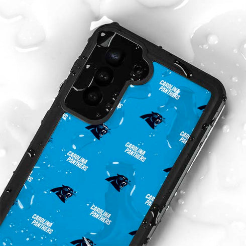 NFL Carolina Panthers Blitz Series Galaxy S23 Plus Waterproof Case