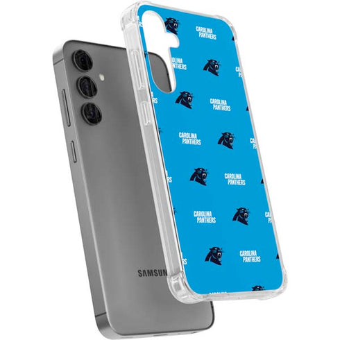 NFL Carolina Panthers Blitz Series Galaxy S24 Plus Clear Case