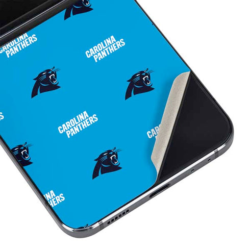 NFL Carolina Panthers Blitz Series Galaxy Z Flip5 5G Skin