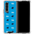 NFL Carolina Panthers Blitz Series Galaxy Z Fold4 5G Clear Case