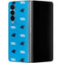 NFL Carolina Panthers Blitz Series Galaxy Z Fold4 5G Skin