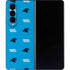 NFL Carolina Panthers Blitz Series Galaxy Z Fold4 5G Skin