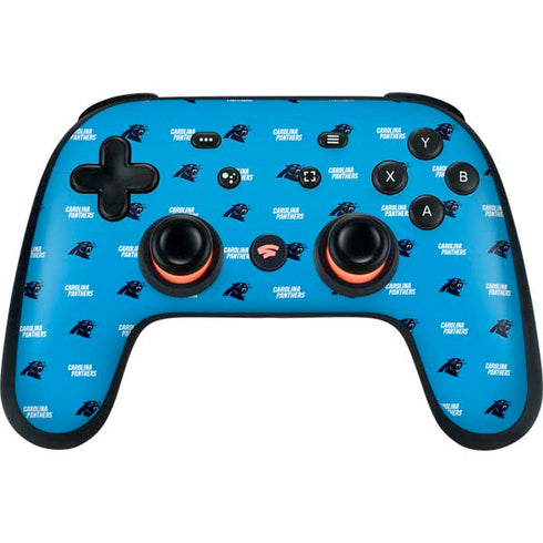 NFL Carolina Panthers Blitz Series Google Stadia Controller Skin