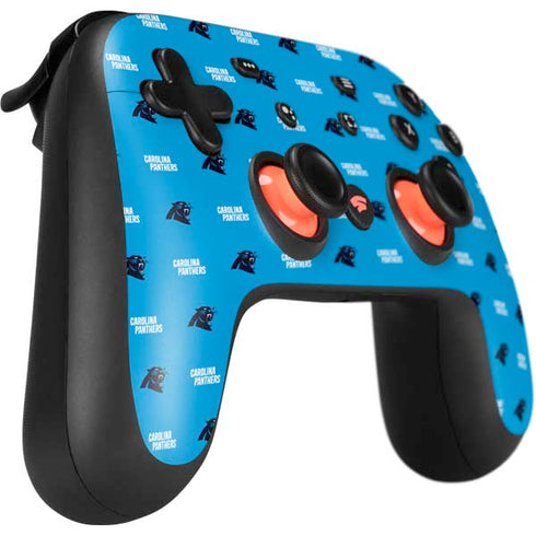 NFL Carolina Panthers Blitz Series Google Stadia Controller Skin