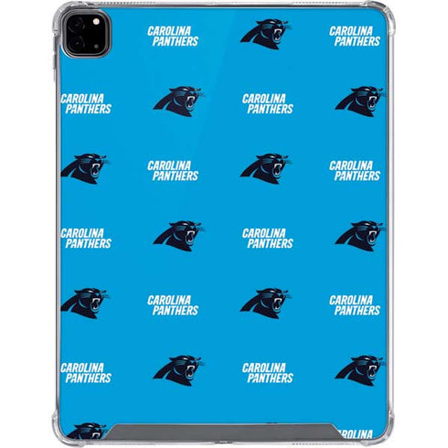 NFL Carolina Panthers Blitz Series iPad Pro 12.9in (2020) Clear Case
