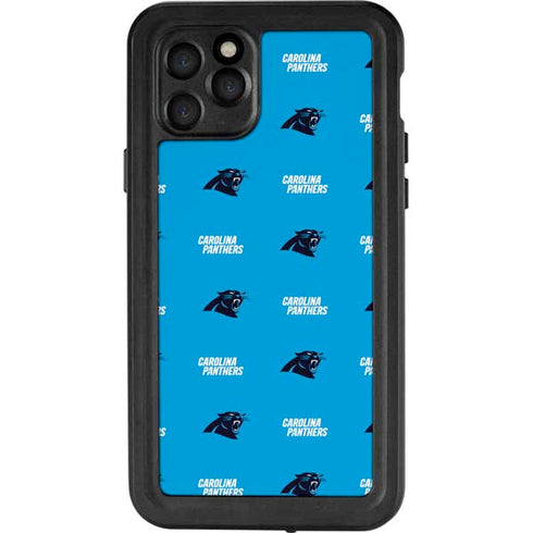NFL Carolina Panthers Blitz Series iPhone 11 Pro Waterproof Case