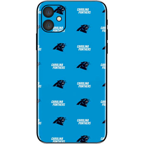 NFL Carolina Panthers Blitz Series iPhone 11 Skin