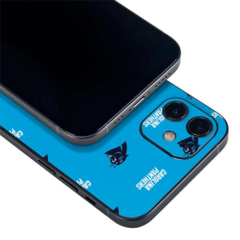 NFL Carolina Panthers Blitz Series iPhone 12 Mini Skin