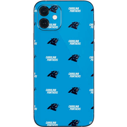 NFL Carolina Panthers Blitz Series iPhone 12 Skin