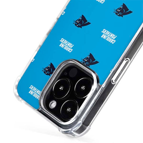 NFL Carolina Panthers Blitz Series iPhone 15 Pro MagSafe Case