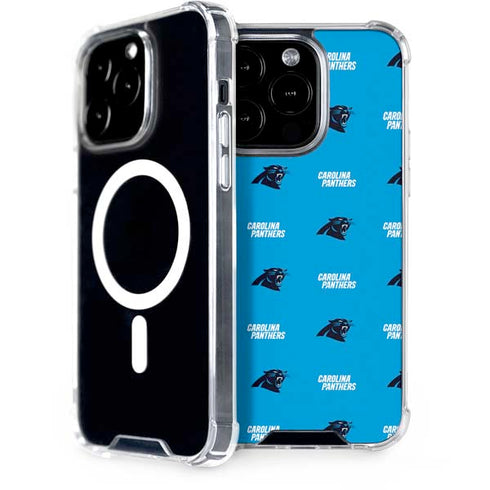 NFL Carolina Panthers Blitz Series iPhone 15 Pro MagSafe Case