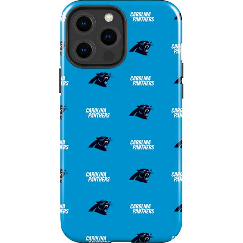 NFL Carolina Panthers Blitz Series iPhone 15 Pro Max Impact Case