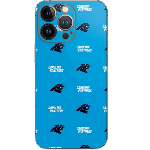 NFL Carolina Panthers Blitz Series iPhone 14 Pro Skin