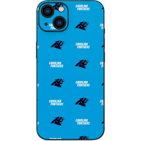 NFL Carolina Panthers Blitz Series iPhone 14 Skin
