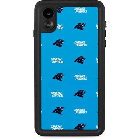 NFL Carolina Panthers Blitz Series iPhone XR Waterproof Case