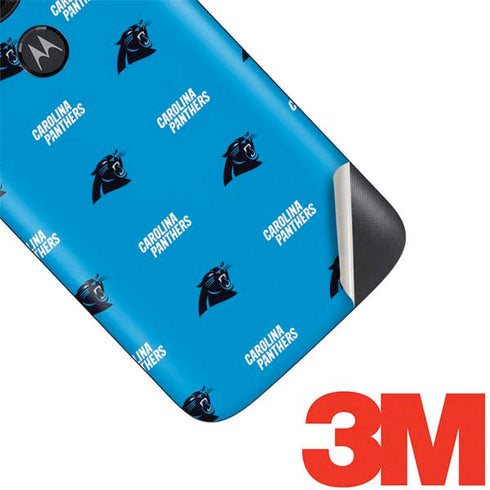 NFL Carolina Panthers Blitz Series Moto E5 Play Skin